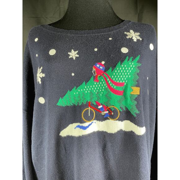 Christmas Sweater, Talbots, Plus size 2x - Picture 2 of 7